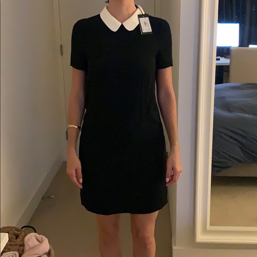 Nwt Armani Exchange Black Dress